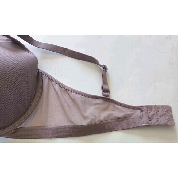 Maidenform Bra Size 40C Purple Mesh Overlay Band SN9300 Lightweight Semi Sheer - Picture 10 of 10